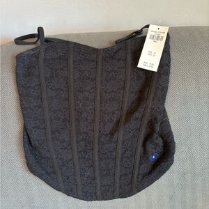 Hollister Black Lace Tank Top